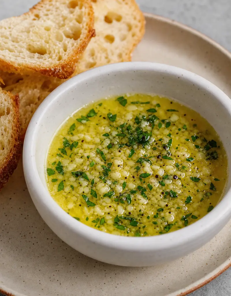 Garlic Butter Sauce prepared dish
