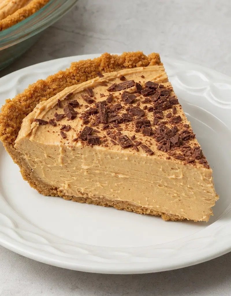 Creamy Peanut Butter Pie with Graham Cracker Crust