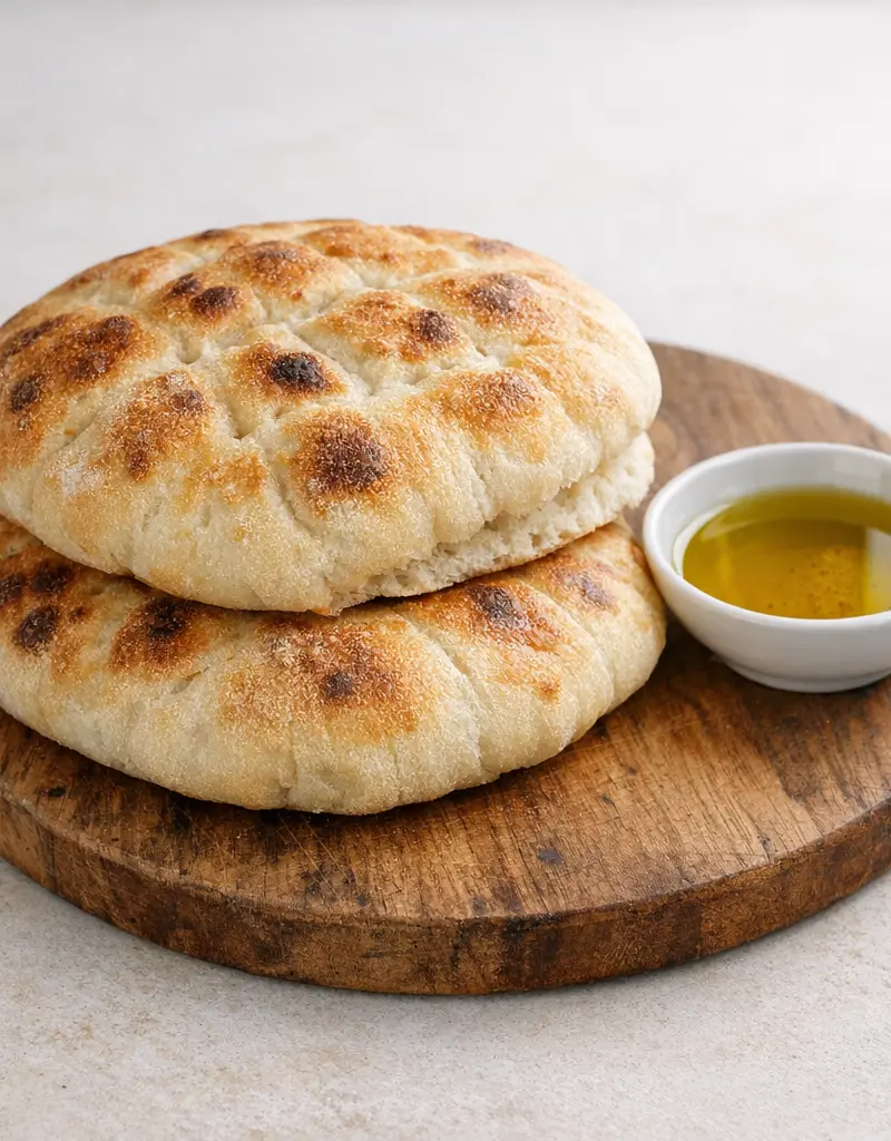 Bosnian Lepinja Bread prepared dish