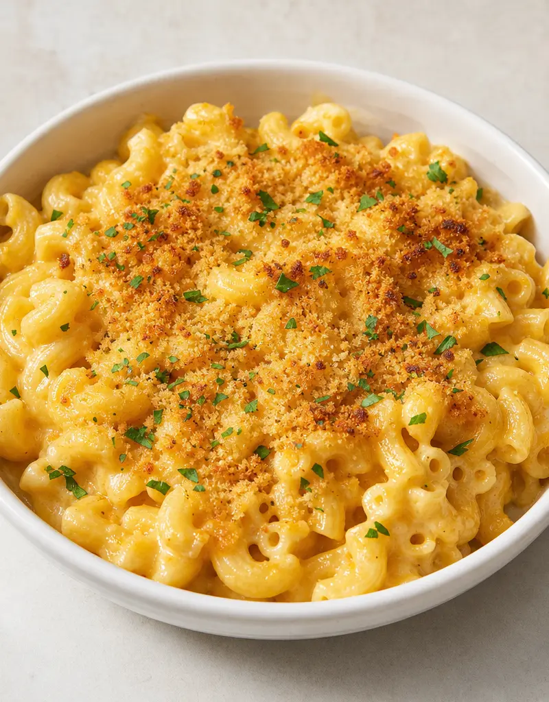 Gourmet Macaroni and Cheese prepared dish