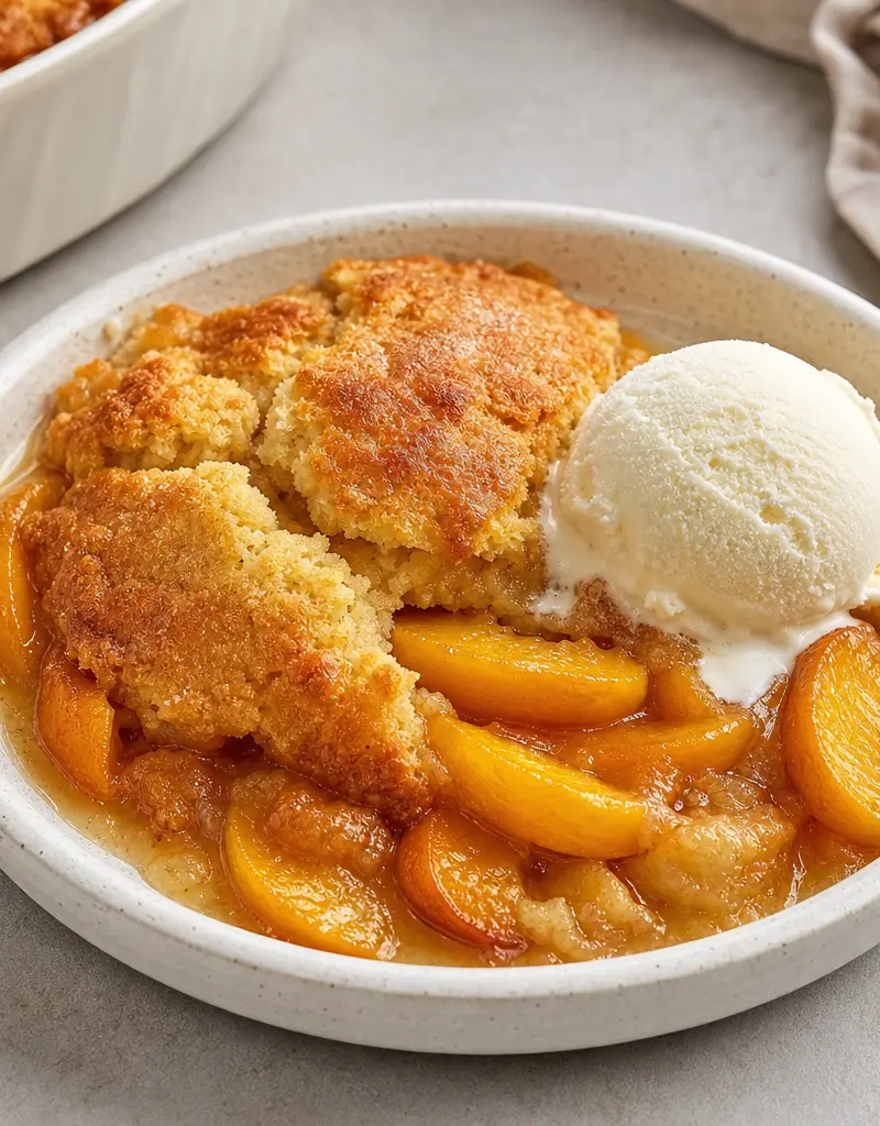 Classic Peach Cobbler