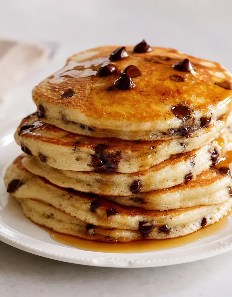Chocolate Chip Buttermilk Pancakes
