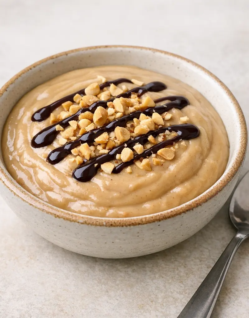 Creamy Peanut Butter Pudding prepared dish
