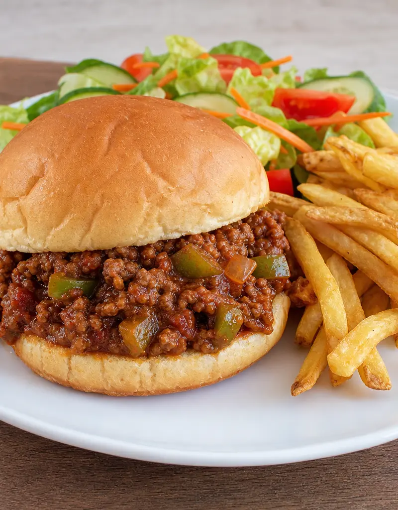 Sloppy Joe Sandwiches prepared dish