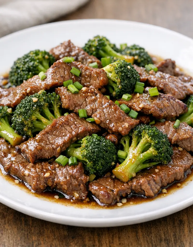 Beef And Broccoli Stir Fry prepared dish