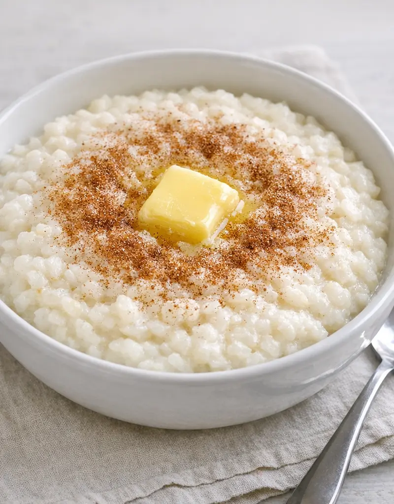 Norwegian Rice Pudding prepared dish
