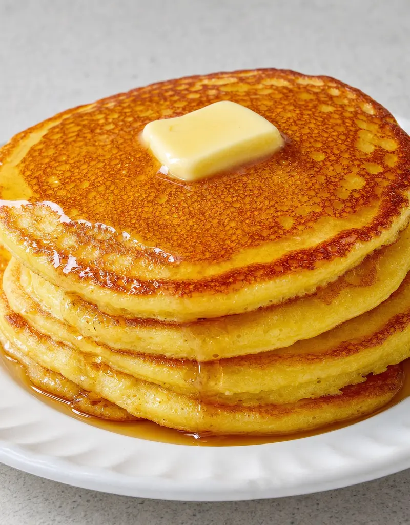 Yogurt Cornmeal Pancakes