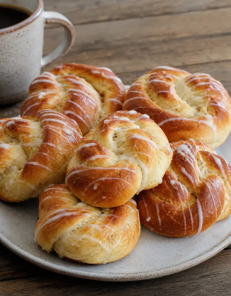 Cardamom Sweet Buns prepared dish