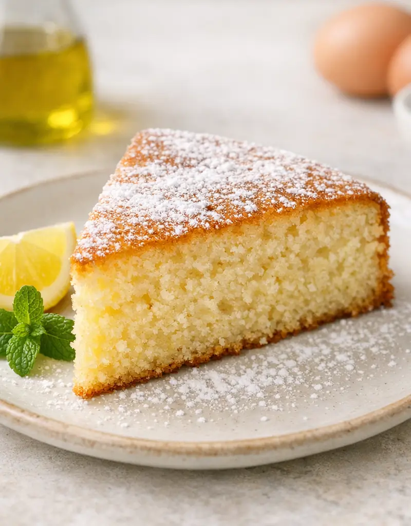 Basic Greek Cake prepared dish