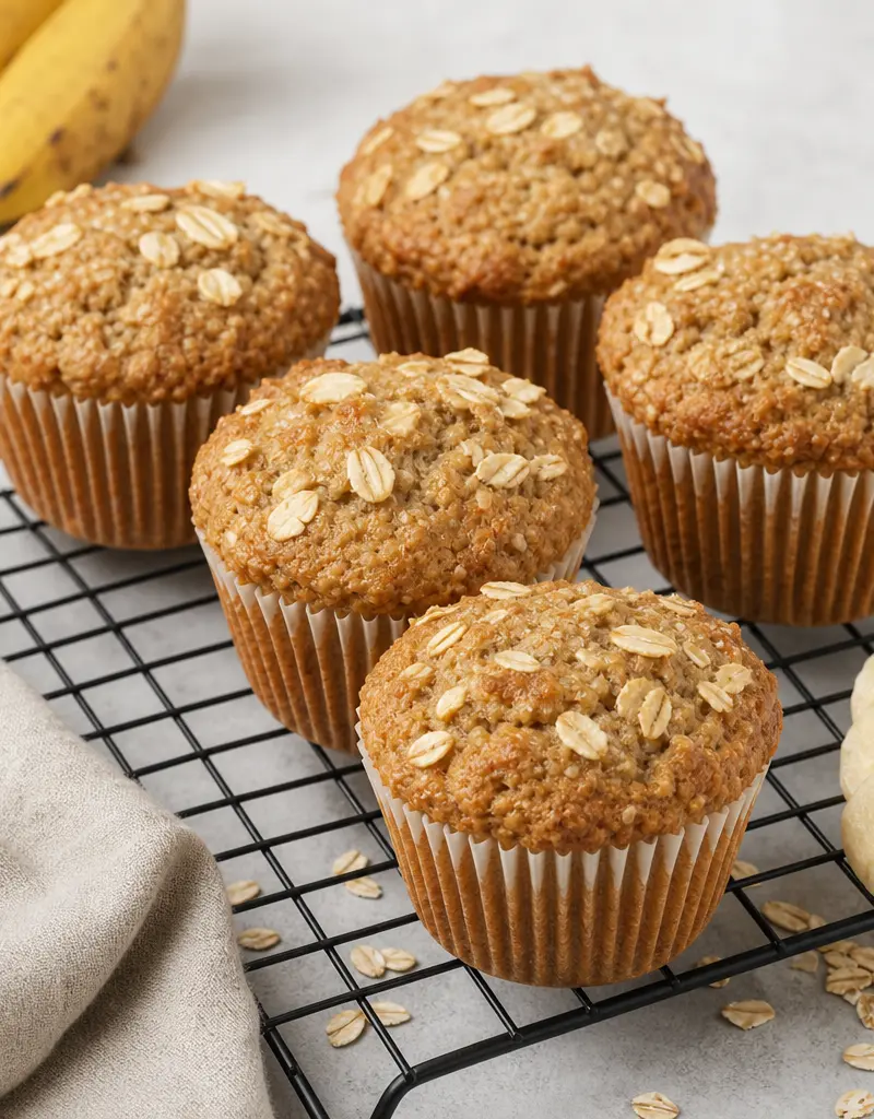 Banana Oat Muffins