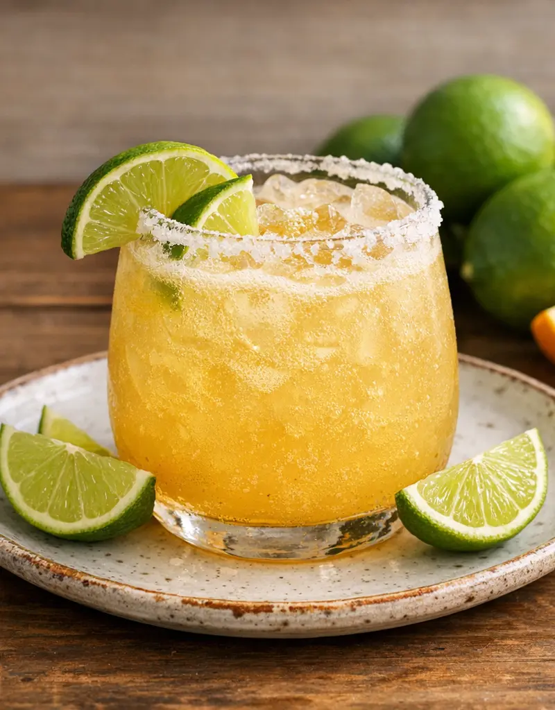 Citrus Beer Margarita prepared dish