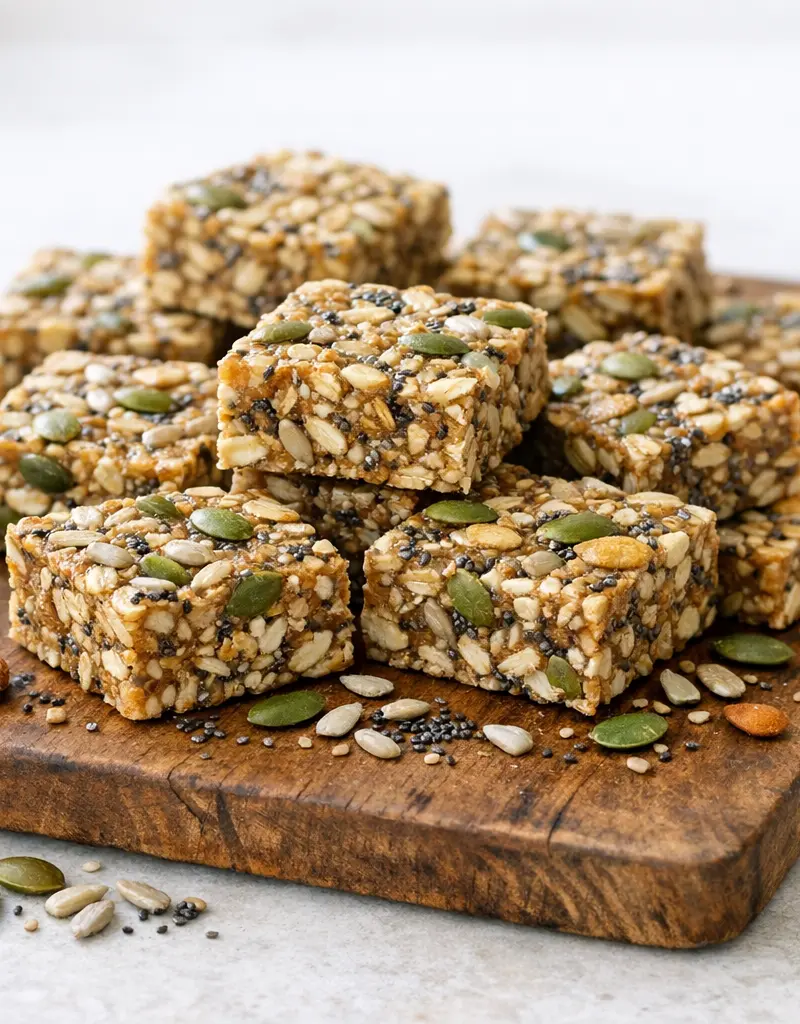 Nut And Seed Energy Bars prepared dish