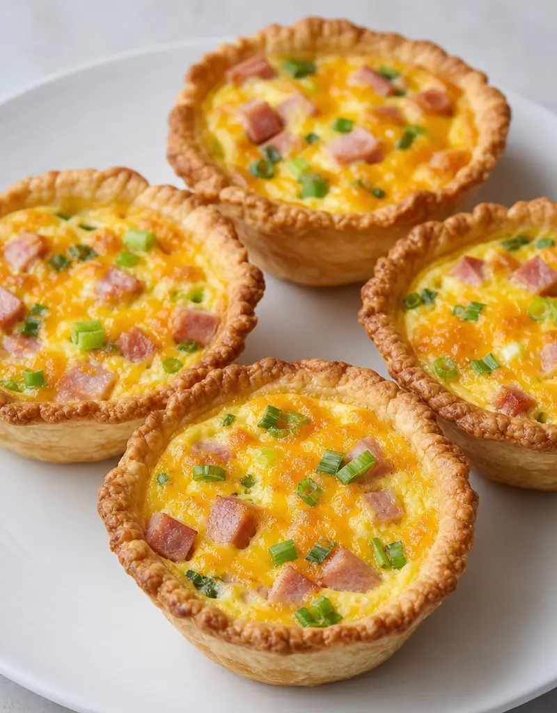 Ham and Egg Breakfast Pies