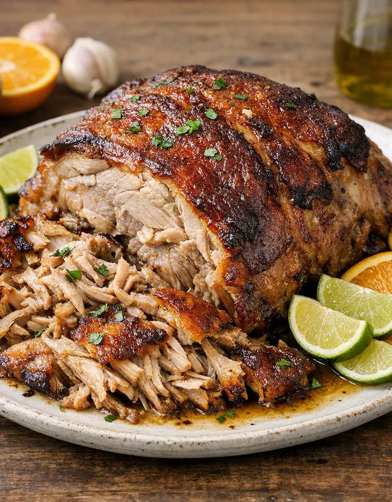 Lechon Asado - Roast Pork prepared dish