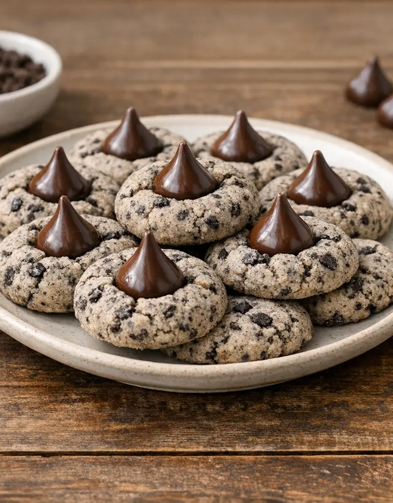 Cookies And Cream Kiss Cookies prepared dish