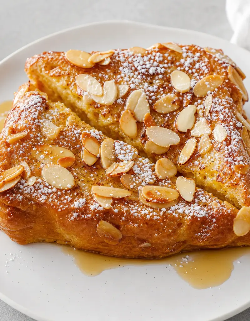 Almond Bear Claw French Toast