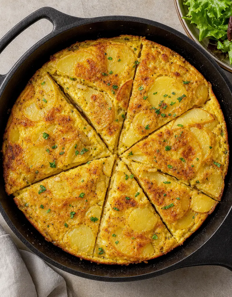 Spanish Potato and Onion Frittata