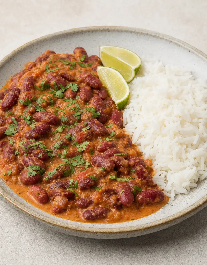 East African Kidney Beans in Coconut Milk