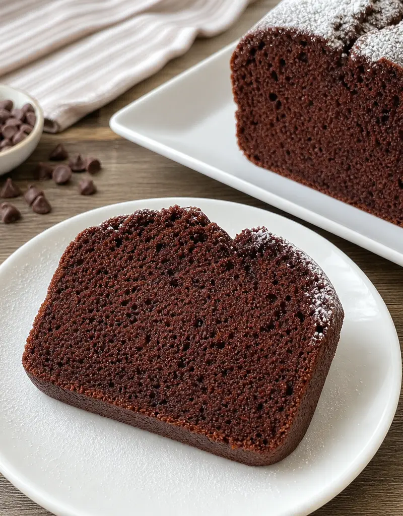Chocolate Sour Cream Pound Cake