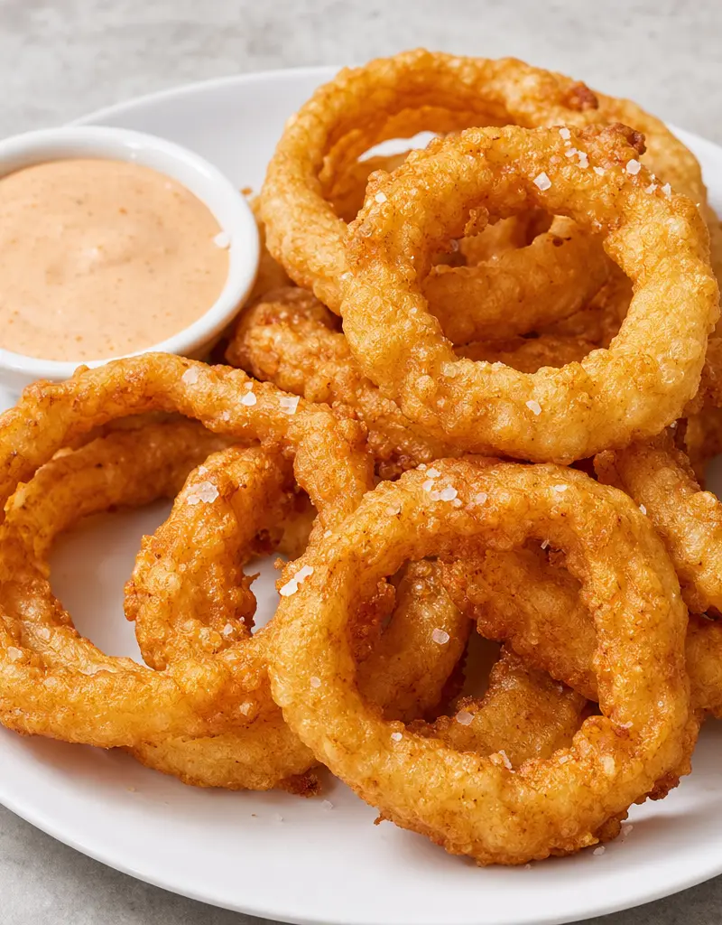 Buttermilk-battered Onion Rings