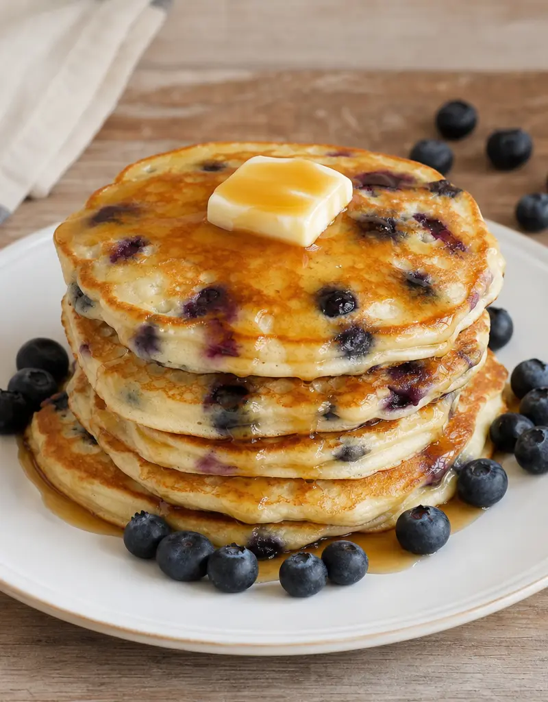 Blueberry Buttermilk Pancakes