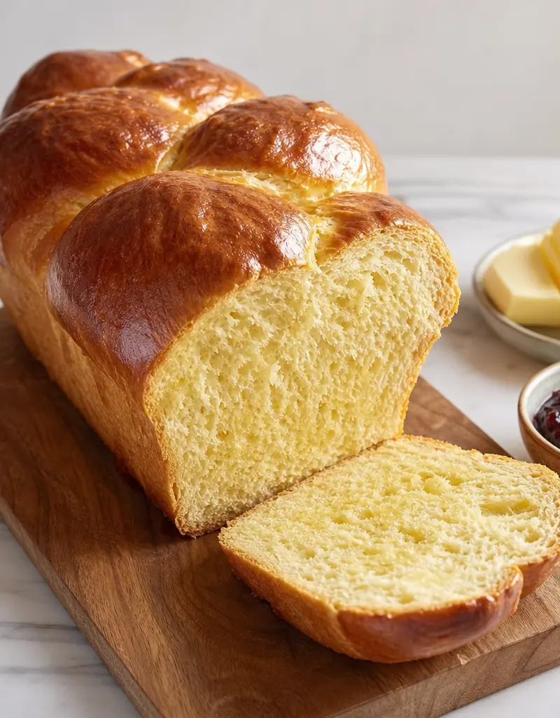 Classic French Brioche Loaf