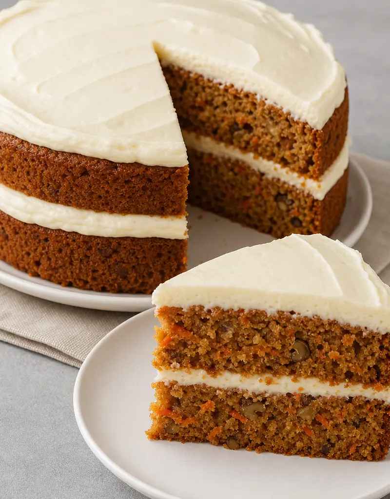 Carrot Layer Cake with Cream Cheese Frosting