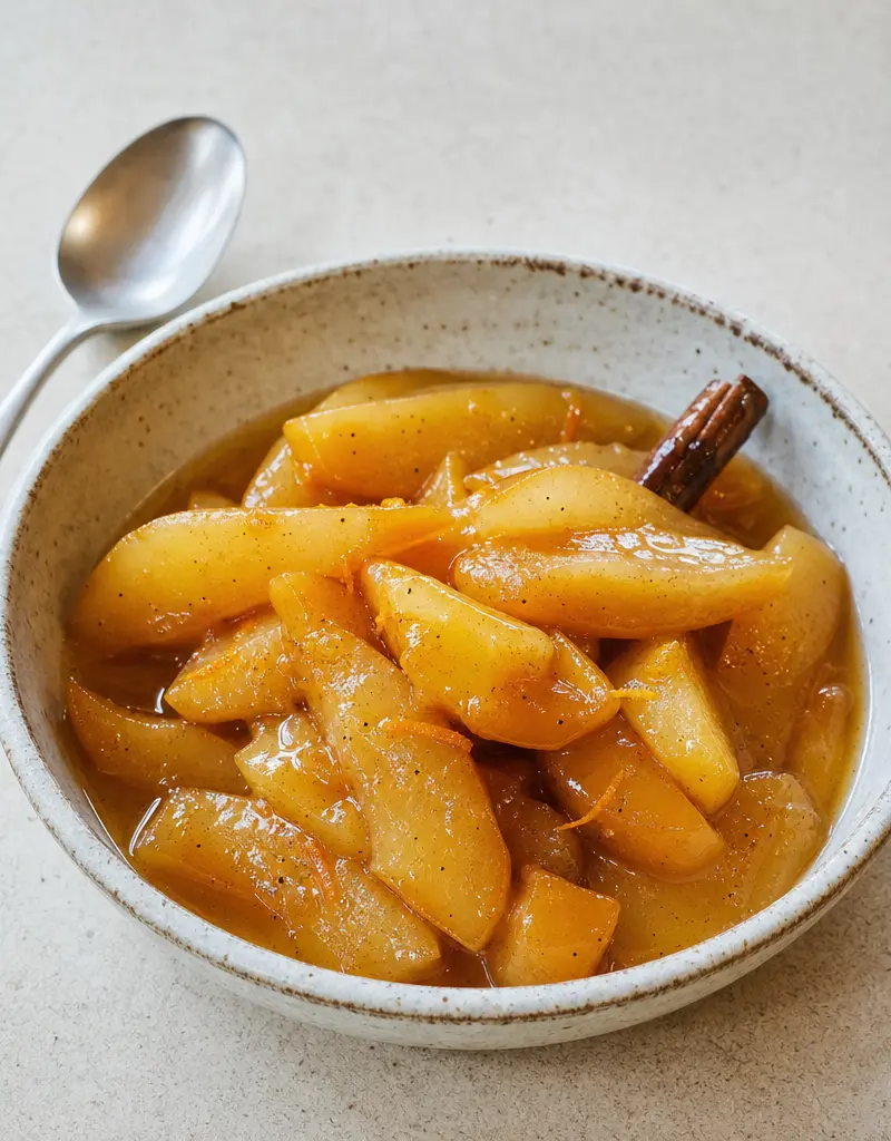Spiced Apple and Pear Confit