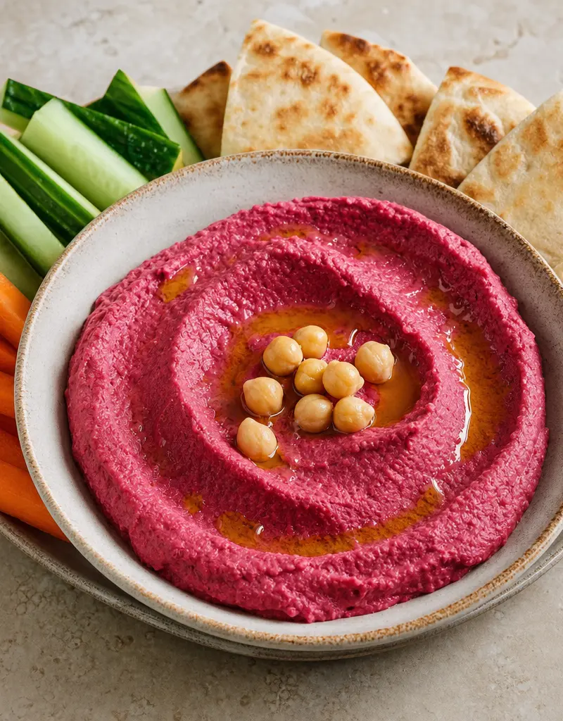 Roasted Beetroot Hummus