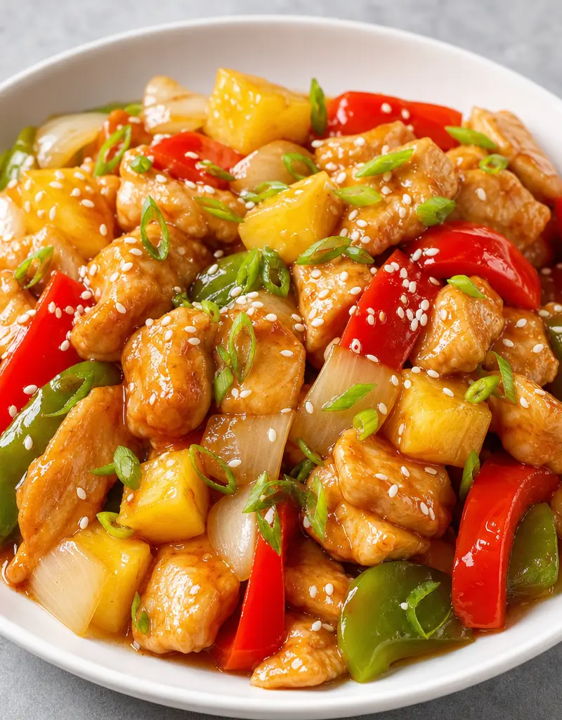Sweet and Sour Chicken Stir-fry