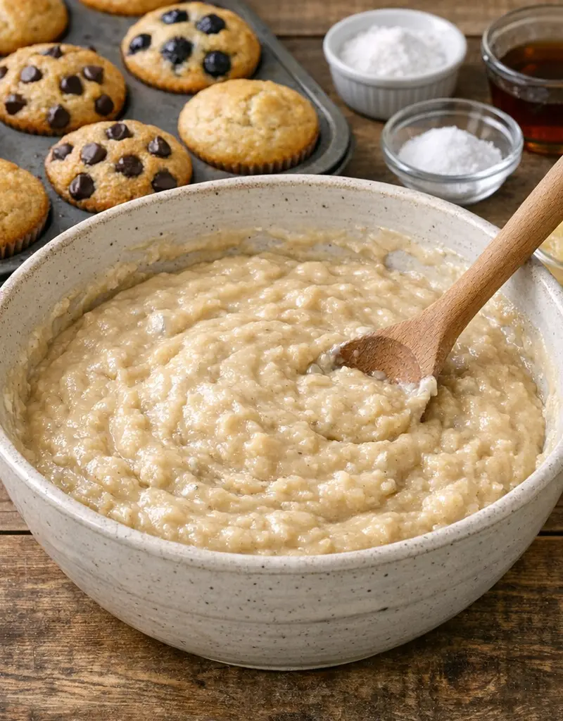 Dairy-free Versatile Muffin Batter prepared dish