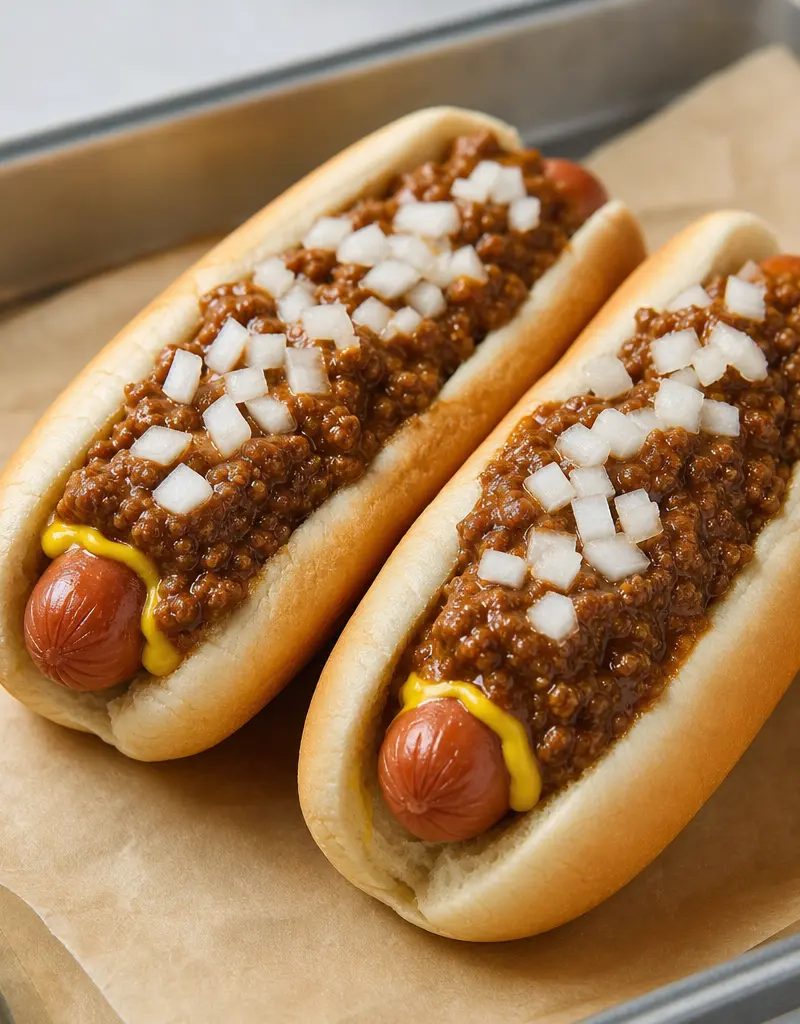 Classic Coney-style Hot Dog Chili Sauce
