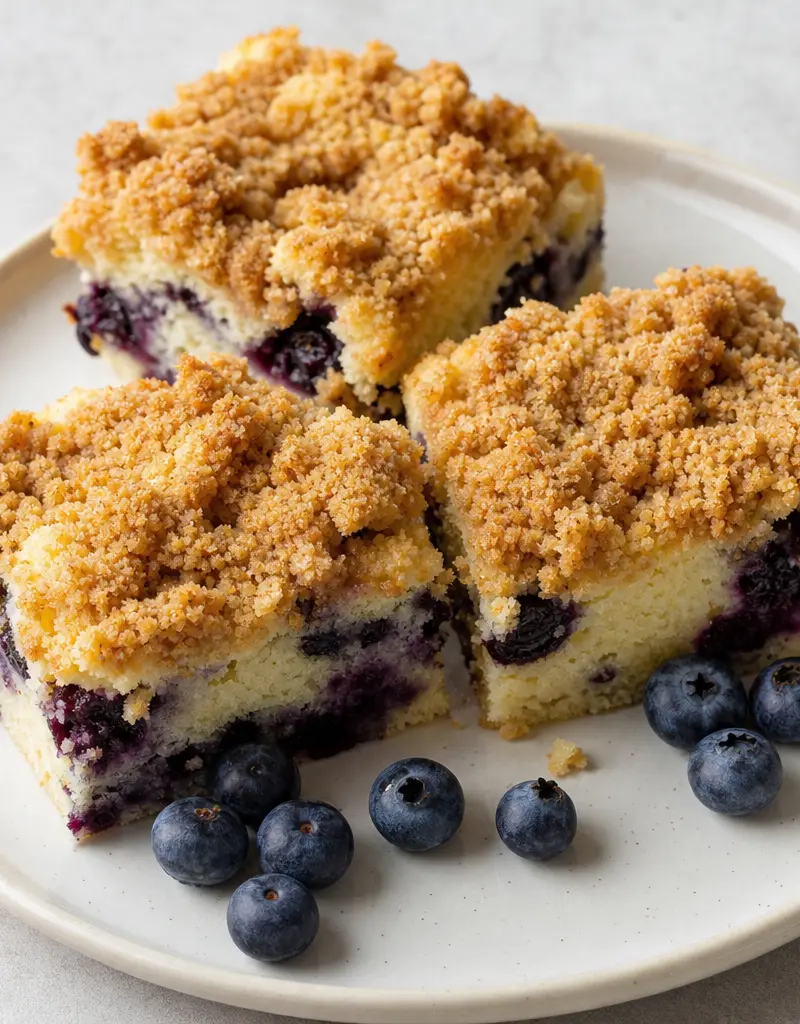 Gluten-free Blueberry Buckle